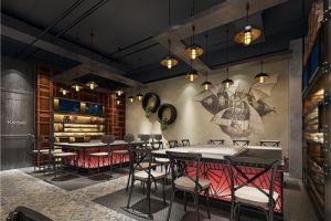 [长沙卓昊装饰公司]烧烤店如何装修设计，烧烤店装修注意事项