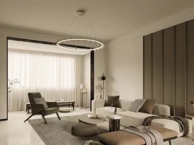 联投书城140平米现代风格四室两厅装修案例