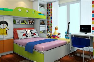 [中山康园装饰]小户型儿童房怎么设计，儿童房装修注意事项
