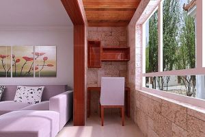 [中山蓝迪装饰]小阳台如何装修，小阳台装修注意事项