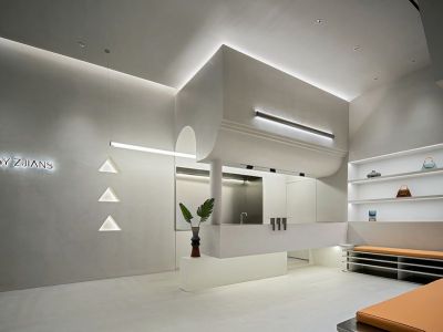 现代风店铺装修