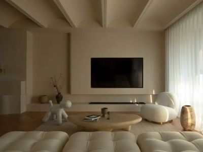 亚泰兰语苑140平现代风格四居装修案例