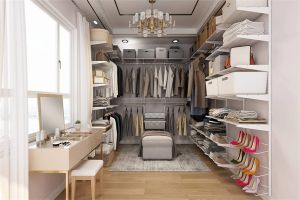 [福州华浔品味装饰]衣帽间都可以如何布局设计