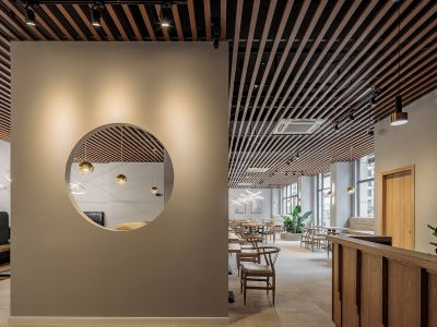 150平中式风格餐饮店装修案例