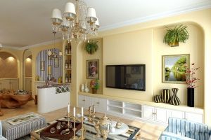 [青岛乐豪斯装饰]电视墙如何装修，电视墙搭配原则