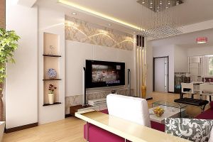 [中山星艺装饰]小客厅电视墙如何设计？