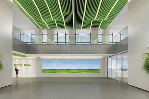 [淄博环创装饰]淄博桓台数字农业展厅设计