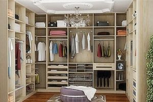 [威海江南世嘉装饰]小型衣帽间如何设计，小型衣帽间设计要点