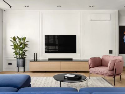 廉江碧桂园112平北欧风格三居室装修案例