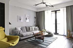 [蚌埠思维装饰]136平北欧风装修设计，打造慵懒文艺的慢生活！