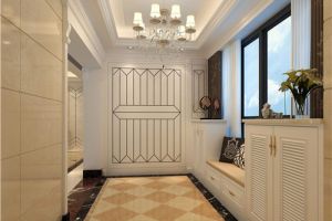 [青岛乐豪斯装饰]进门玄关鞋柜如何设计？