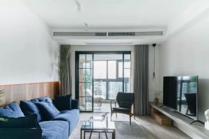 [达州华泰装饰]120㎡简约风装修案例，稳重色调优雅自然!