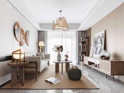 安泰华府116平现代风三居装修案例