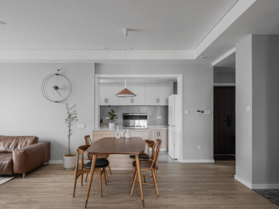 中冶德贤御府105平米北欧三居装修案例