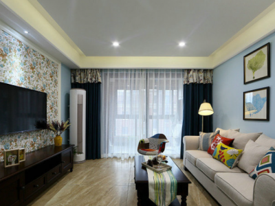 华厦润城133平现代风格装修案例