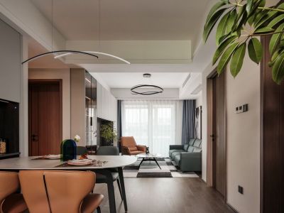 天立.春天花园现代风格102平米装修设计