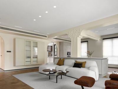 惠州星河丹堤欧式风格170平米装修案例