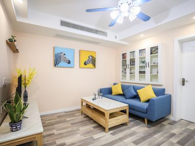 新德公寓70平二居室地中海风格装修案例