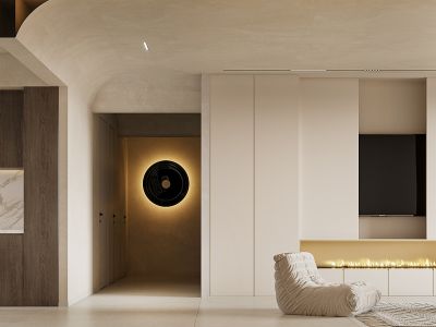 中广郡城196平现代风四室两厅装修案例