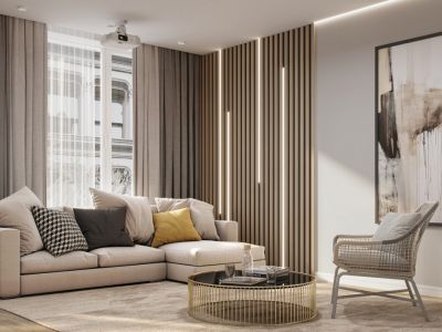 龙湖悠山郡122平北欧风格三居室装修案例