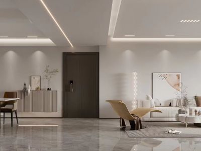 融侨天俊三居室163平米现代简约风装修案例