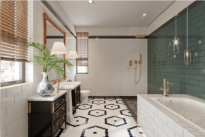 [烟台拜占庭装饰]卫生间瓷砖的选择，一定要记住这5点...