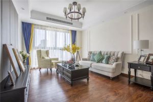 [蚌埠山水装饰]100平新房装修案例，美式风装修温馨舒适