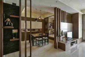 [太原生活家装饰]木制隔断装修设计有哪些注意点