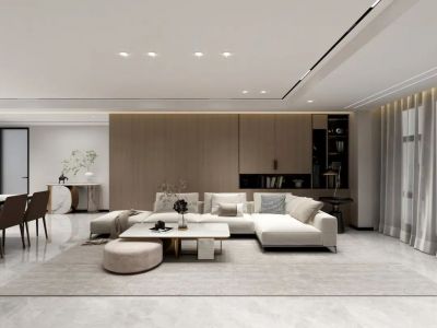 龙湖春江天境143㎡现代风格案例