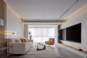 [华天装饰]147平现代混搭装修案例，简约又温馨