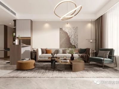 海信慧园140㎡现代简约装修案例