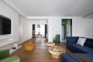 [蚌埠华然装饰]120平简约装修案例，舒适温馨氛围