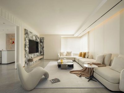 恒大雅苑146平现代风格四居室装修案例