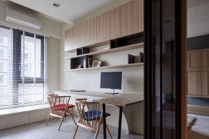 [北京实创装饰]小户型书房该如何装修设计