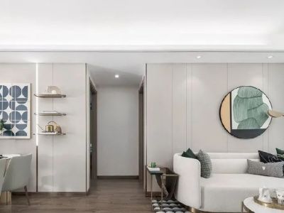 美的梧桐林语92㎡北欧二居装修案例