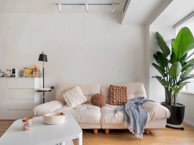 保利堂悦89平米北欧二居装修案例