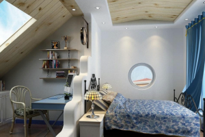 [重庆唐卡装饰]斜顶装修设计，斜顶装修注意事项