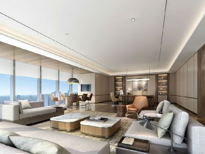 3800平新中式办公室装修案例