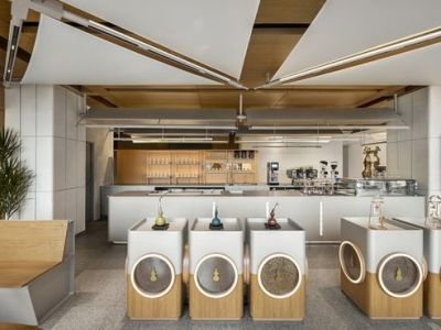 现代风咖啡店装修案例