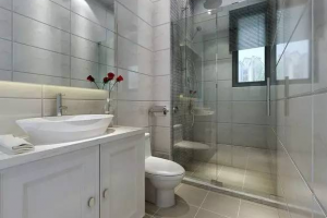 [忻州东易日盛装饰]卫生间干湿分离设计