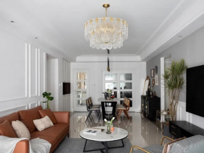 中惠香樟绿洲86平欧式风格装修案例