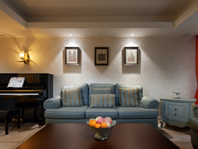 虎门印象98平地中海风格装修案例