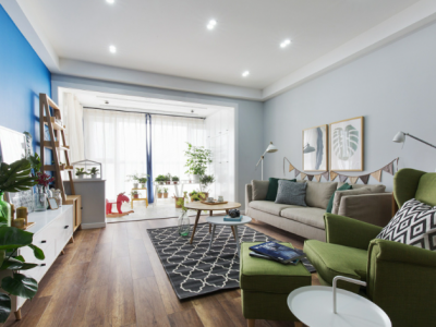 新都会135平现代风格装修案例