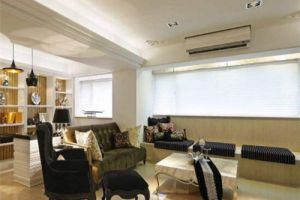 [十堰精工艺匠装饰]客厅有梁如何装修？