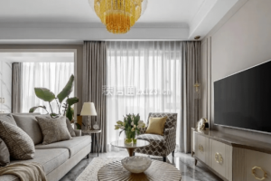 [艳辉装饰]100平浪漫美式风格装修，打造优雅细腻的轻奢腔调！