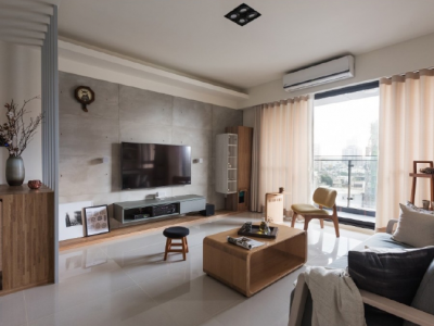 宜家花园105平北欧风格装修案例