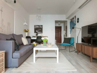 长安碧桂园121平简约风格装修案例