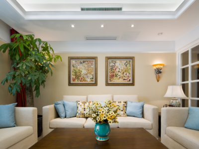 沙田东港城118平欧式风格装修案例