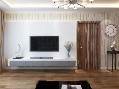 天璟誉府118平现代风格装修案例