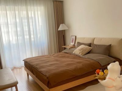 公园九里135平三居室田园风格装修案例